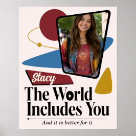 Póster de Foto de Ánimo Personalizado
