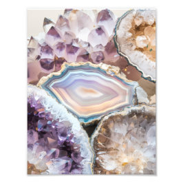 Póster de Foto de Cristal de Geoda| Cristal