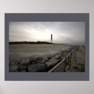 Póster de foto de faro Barnegat Light