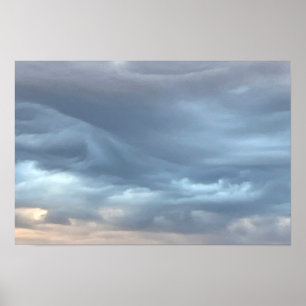 Póster de foto de nubes