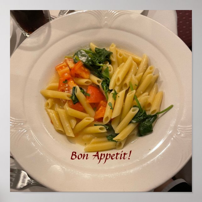 Póster de Foto de Pasta (Frente)