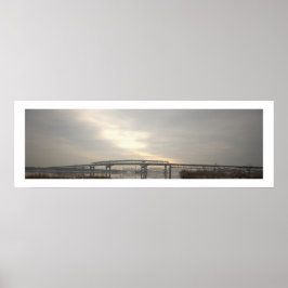 Póster de foto del puente Betsy Ross
