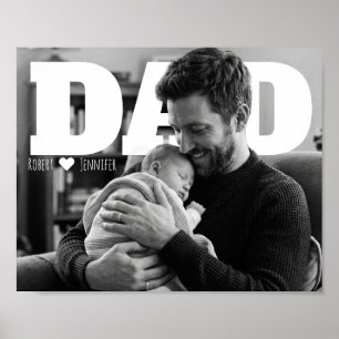 Póster de Foto Personalizado para el Día del Padre