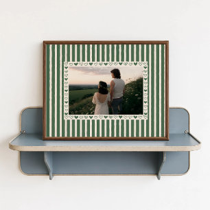 Póster de Foto Personalizado - Regalo de Corazón P