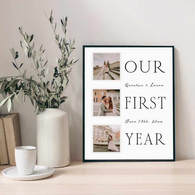 Póster de Fotos de Boda del Primer Año (Subido por el creador)