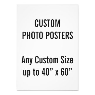Poster de fotos personalizado A3 de hasta 40" x 60