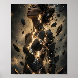 Póster de Fracturado hacia el infinito