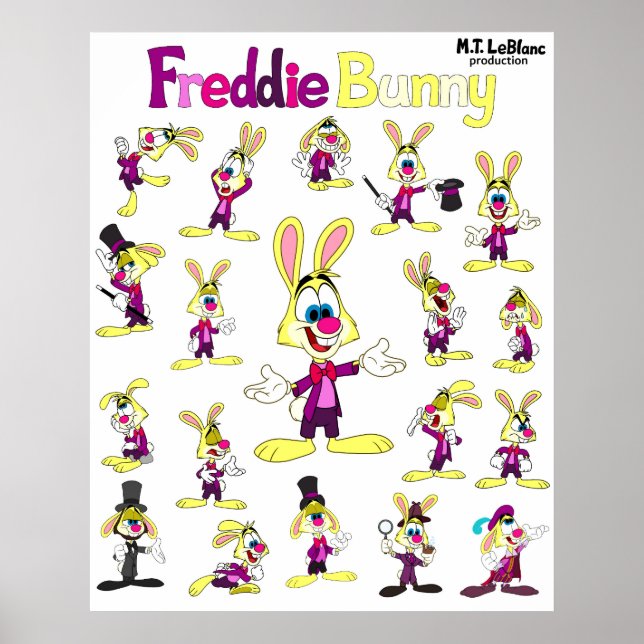 Póster de Freddie Bunny (Frente)