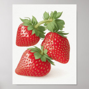 Poster de fruta de arte mural