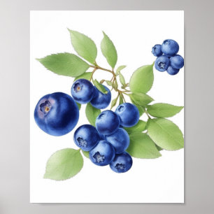 Poster de fruta de arte mural