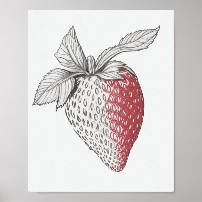 Poster de fruta de arte mural (Frente)