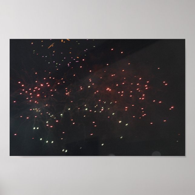 Póster de Fuegos Artificiales (Frente)