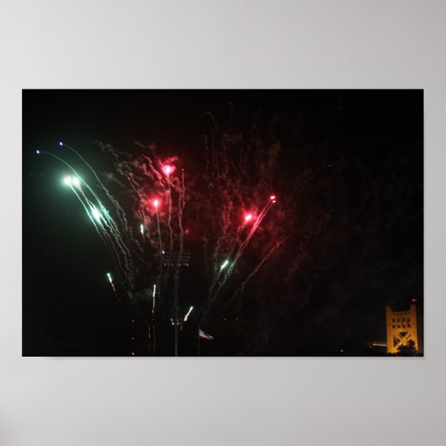 Póster de Fuegos Artificiales (Frente)
