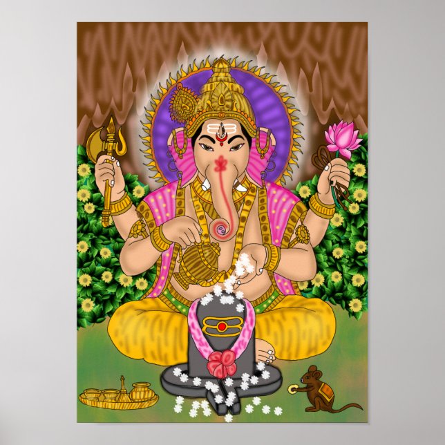 Póster de Ganesha (Frente)