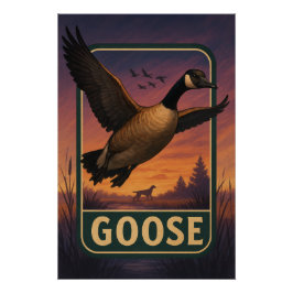 Póster de ganso