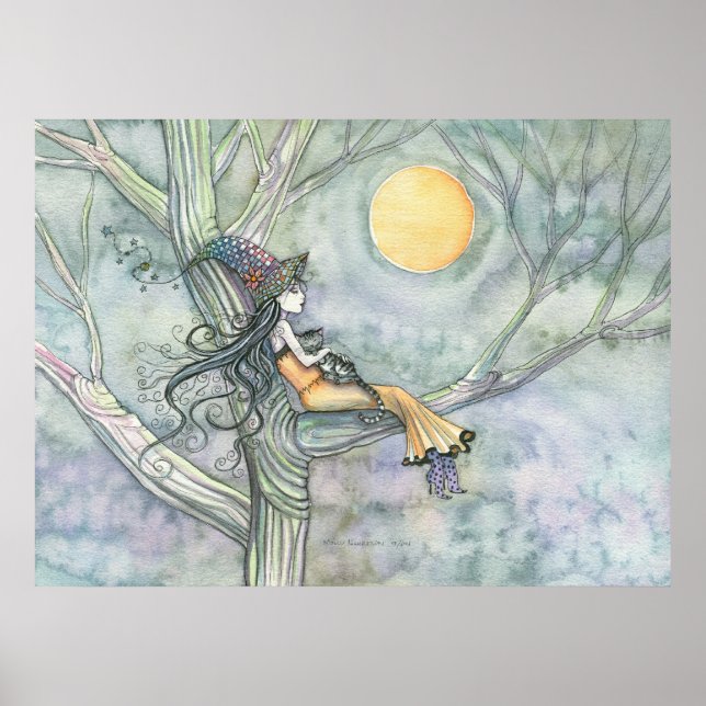 Póster de Gata Bruja de Dulce Soledad (Frente)