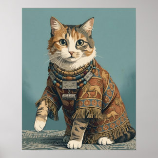 Póster de gato