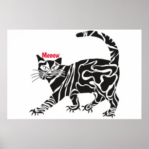 Póster de gato