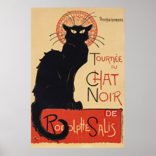 Póster de gato francés