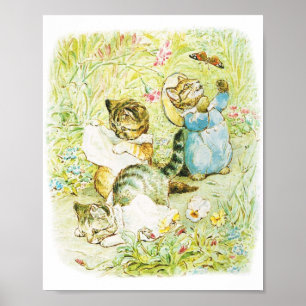 Póster de gato Tom gatito para pared de bebé y gua