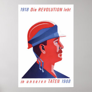 Póster de GDRDDR La revolución vive en nuestras ac