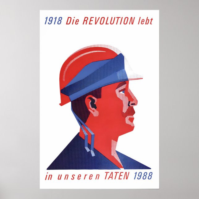 Póster de GDRDDR La revolución vive en nuestras ac (Frente)
