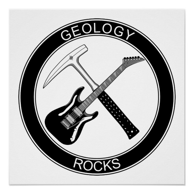Poster de Geology Rocks (Anverso)