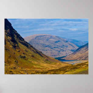 Póster de Glen Coe, Escocia