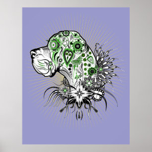 Póster de Gran Danés