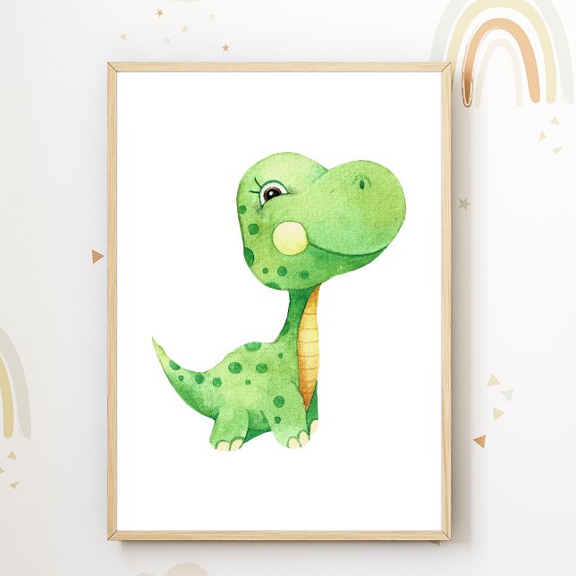 Póster de guardería de dinosaurios Decoración de h (Subido por el creador)