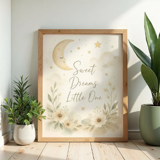 Póster de guardería Dulces Sueños Pequeño