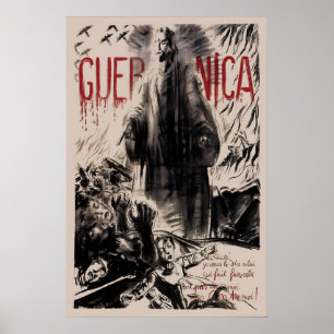 Póster de Guernica Arte de Propaganda de la Guerra