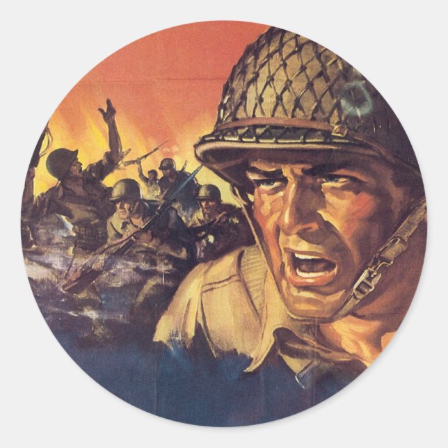Poster de guerra de cosecha - pegatinas soldados e (Anverso)