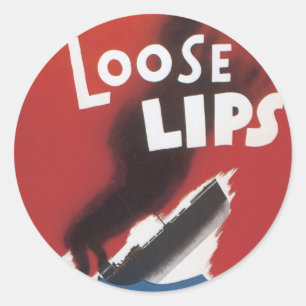 Poster de Guerra de la Vintage - pegatinas de los 