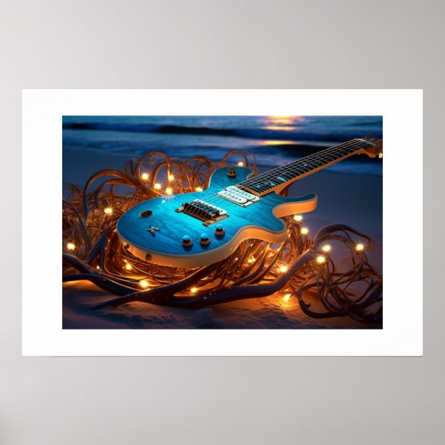 Póster de Guitarra (Frente)
