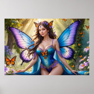 Póster de Hada de las Alas de Mariposa (1)