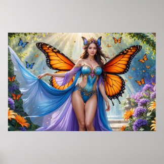Póster de Hada de las Alas de Mariposa (3)