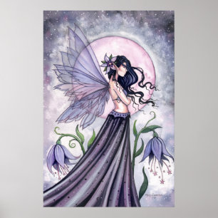Póster de Hada de Noche Mística por Molly Harrison