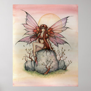 Póster de Hada de Otoño por Molly Harrison