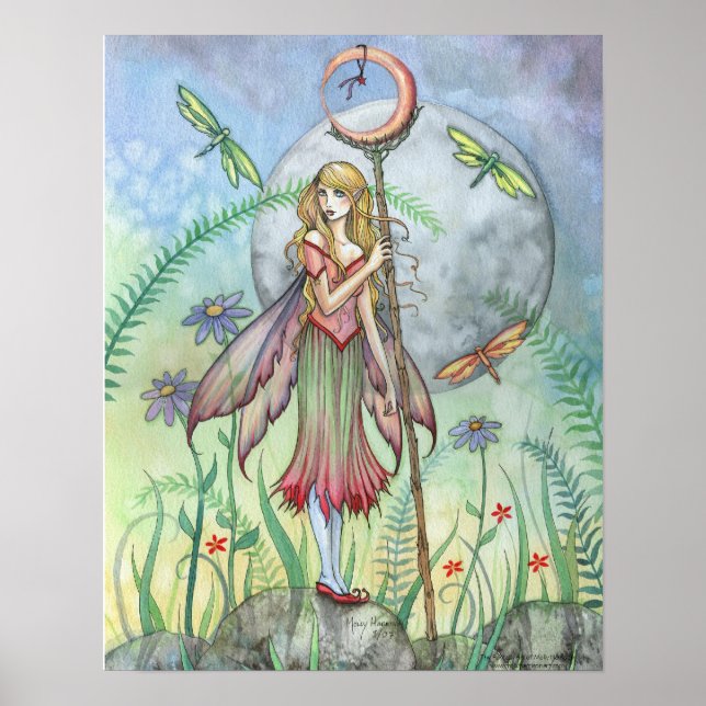 Póster de Hada de Verano por Molly Harrison (Frente)