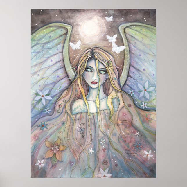 Póster de Hada del Ángel de la Esperanza por Molly (Frente)