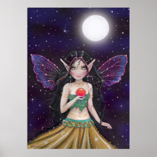 Póster de Hada Gitana Gótica por Molly Harrison