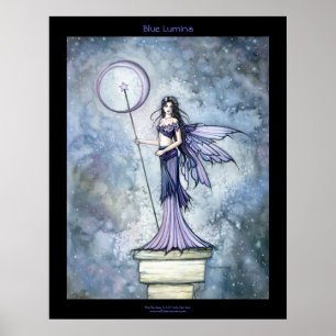 Póster de Hada Gótica Celestial Vinca menor