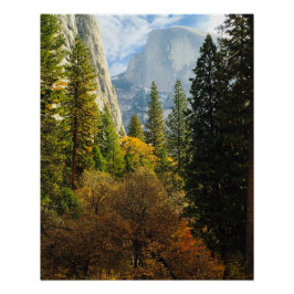 Póster de Half Dome en Otoño (Parque Nacional Yose