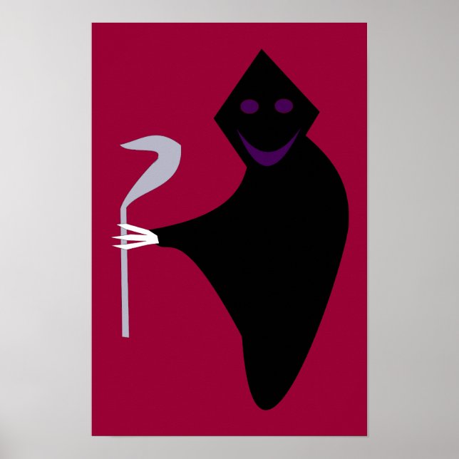 Póster de Halloween de la Parca (Frente)