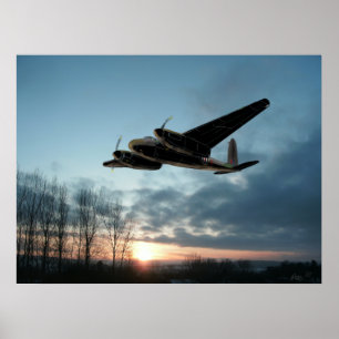 Póster de Havilland Mosquito