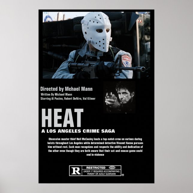 Póster de Heat (Frente)