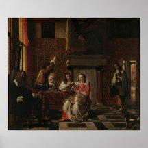 De Hooch - Compañía feliz