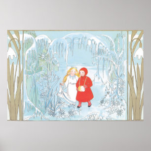 Póster de ilustración vintage de Sibylle Von Olfer