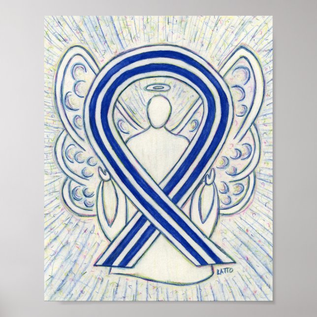 POSTER de impresión Angel Art de la cinta de sensi (Frente)